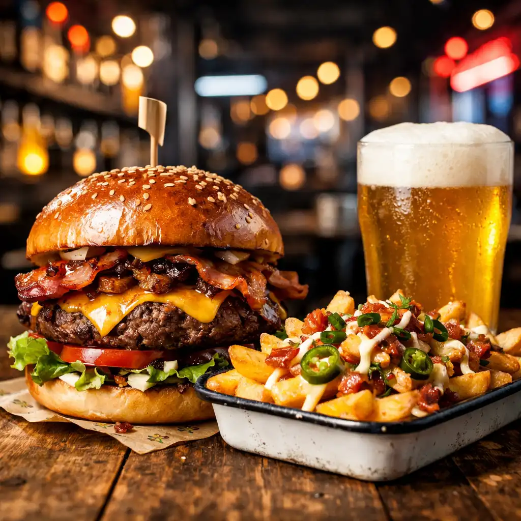 Kézműves sörök és street food fogások párosítása egy közös asztalon a DowntownSocialHub-ban